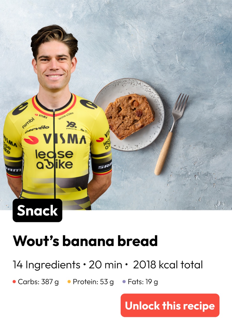 Unlock the recipe: Wout's banana bread